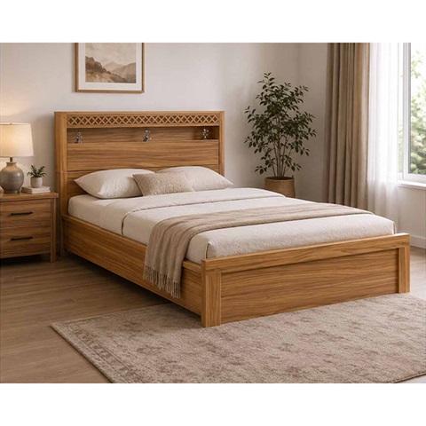 تخت تک نفره تمام mdf پرنیان T716